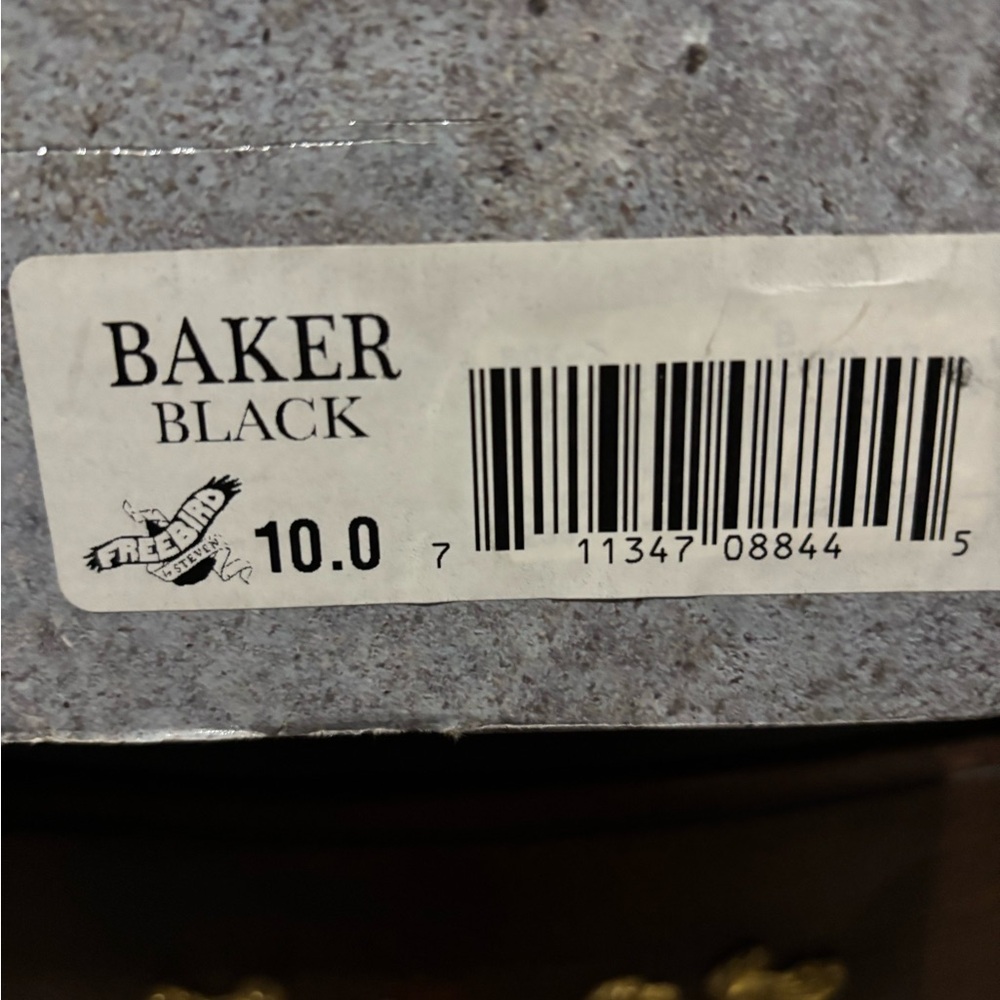 Freebird Baker Black Footwear